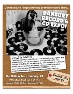 Danbury Record and CD Expo Sunday April 19 2015
