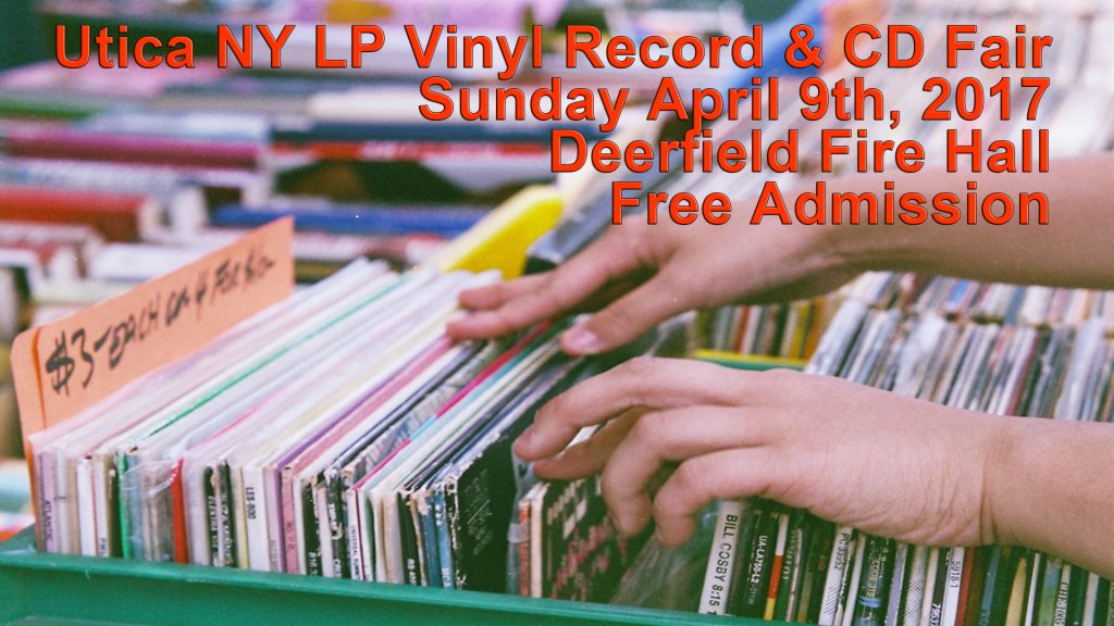 Utica NY NY / North East USA LP Vinyl Records and CD Fairs