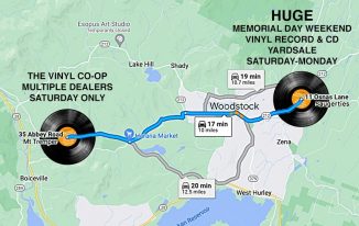 Map for records Woodstock Memorial day Weekend 2022