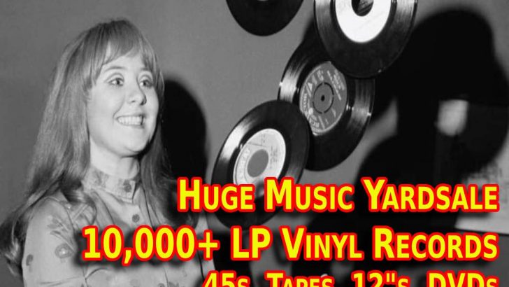 Huge Labor Day Weekend LP Vinyl Records + CDs Yardsale – Woodstock NY – Saturday September 3rd, Sunday September 4th and Monday September 5th 2022