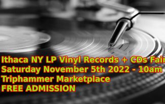 Ithaca Record + CD Fair - November 5 2022 - Free Admission