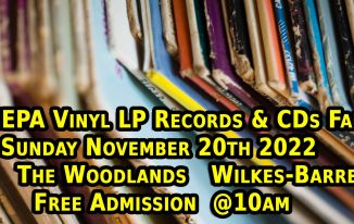 NEPA Record Fair - Sunday November 20th 2022 - the Woodlands - Wilkes-Barre PA - Free Admission