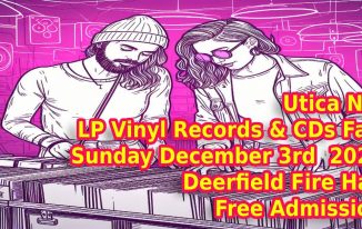 Utica NY Record Fair December 3rd 2023 Free Admission