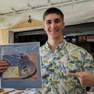 Cool people with cool records at the Legendary Huge Music Yardsale Woodstock NY Thursday July 4th to Saturday July 6th 2024 2024 10am – 5pm
