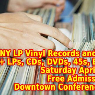Ithaca Record Show - April 25 2026 - Free Admission