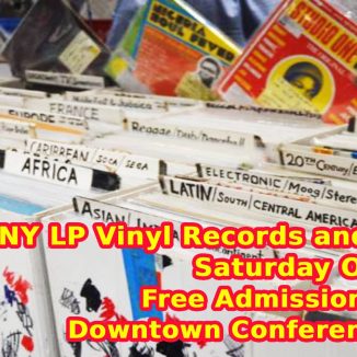 Ithaca NY LP Vinyl Record and CD Show - Saturday October 3 2026 - Free admission